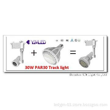 30W LED Track Lighting with PAR30 bulb,CE&ROHS,3 years warranty